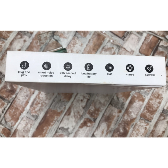 NECKBACK MICROPHONE & HEADSET Bluetooth Smart Noise Reduction Portable Black - Picture 4 of 5